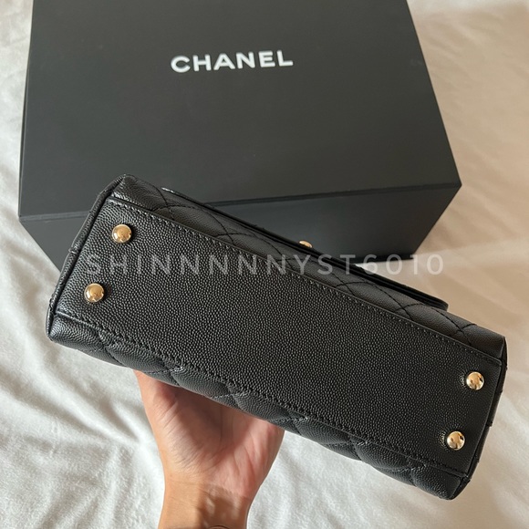 Chanel Authentic coco handle black small bag - Picture 7 of 8